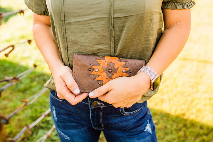 Navajo Soul Ladies Tri-Fold Wallet