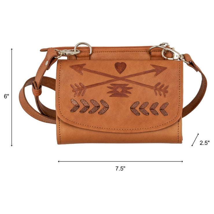 Friendship Arrows Texas Two-Step Crossbody