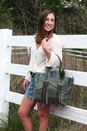 Gypsy Patch Large Zip-Top Tote