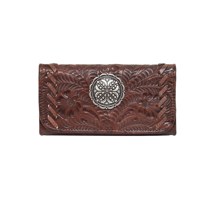 Lariats & Lace Ladies' Tri-Fold Wallet