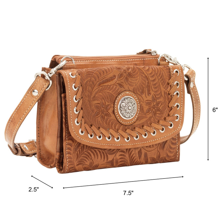 Harvest Moon Texas Two-Step Crossbody Bag/Wallet